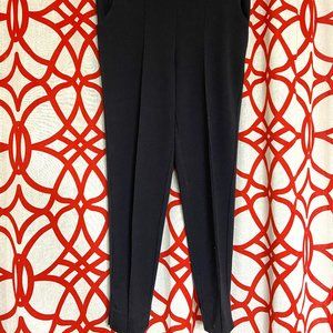Black Wool Pants with lined pockets!